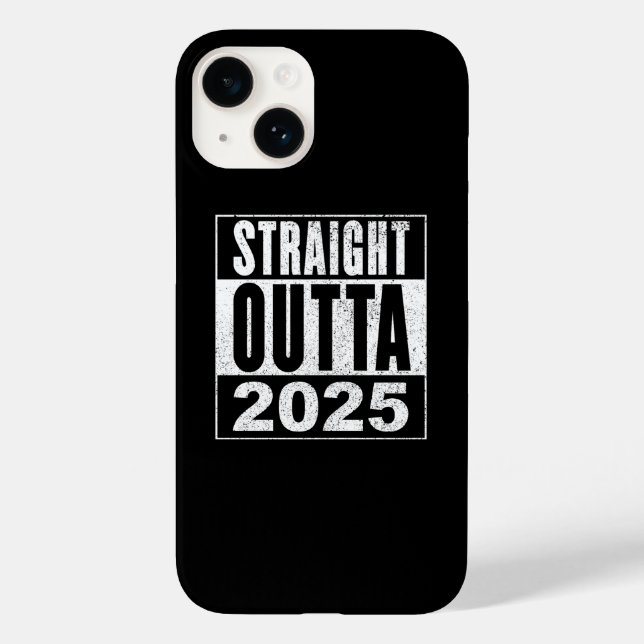 Straight Outta 2025 Case-Mate iPhone Hülle (Rückseite)