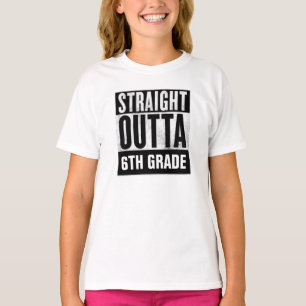 STRAIGHT OUTTA 6. GRAD T - Shirt