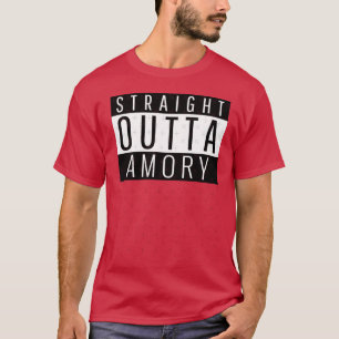 Straight Outta Amory Mississippi Amory MS T-Shirt