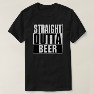 STRAIGHT OUTTA BIER T - SHIRT