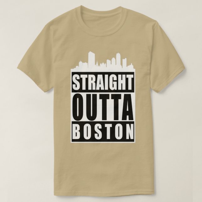 Straight Outta Boston Pullover (Design vorne)