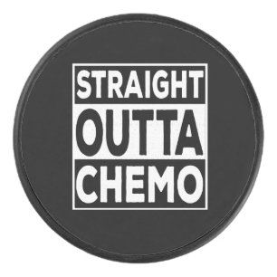 Straight Outta Chemo Eishockey Puck
