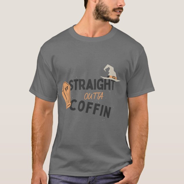 Straight Outta Coffin T-Shirt (Vorderseite)