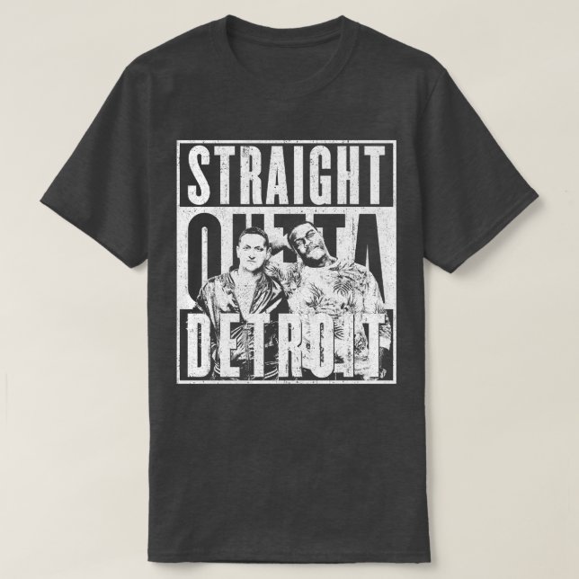Straight Outta Detroit T-Shirt (Design vorne)