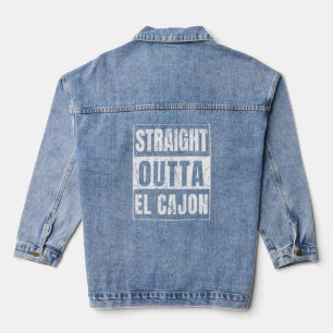 Straight Outta El Cajon California Jeansjacke