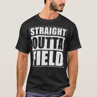 Straight Outta Field lustiger Harvest Bauer T-Shirt