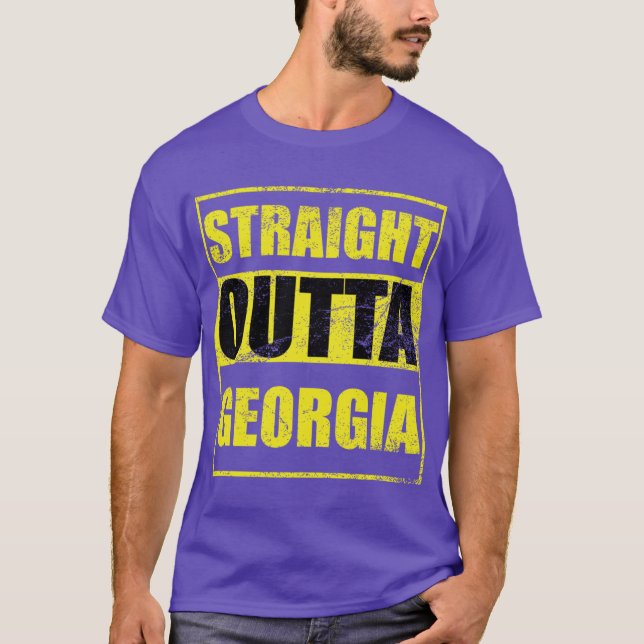 Straight Outta Georgia T-Shirt (Vorderseite)