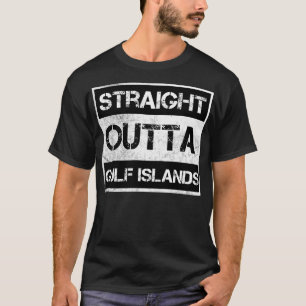 Straight Outta Golf Islands National Park Canada V T-Shirt