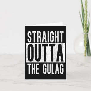 Straight Outta Gulag Squad Team Gamer War Battle R Karte