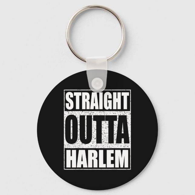 Straight Outta Harlem Schlüsselanhänger (Vorderseite)