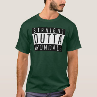 Straight Outta Irondale Alabama Oversized T-Shirt