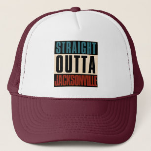 Straight Outta Jacksonville Florida FL USA Truckerkappe