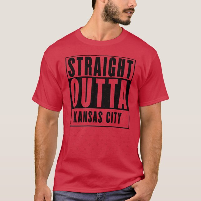Straight Outta Kansas City T-Shirt (Vorderseite)