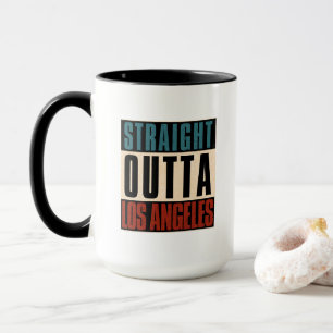 Straight Outta Los Angeles California USA Tasse