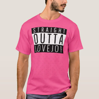 Straight Outta Lovejoy Georgia Lovejoy GA Übergröß T-Shirt