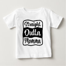 Straight Outta Momma Typografie