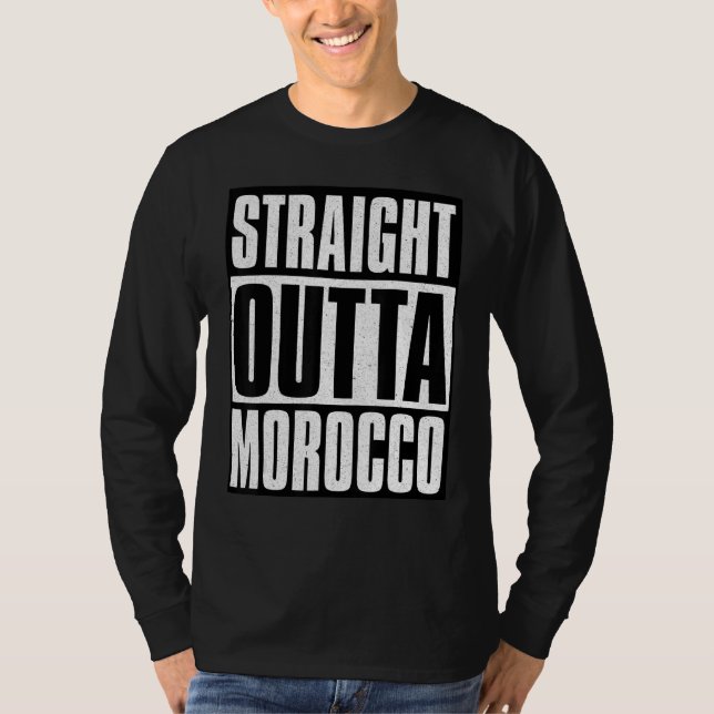 Straight Outta Morocco T-Shirt (Vorderseite)