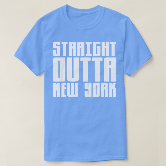 Straight Outta New York TShirt 1 (Design vorne)