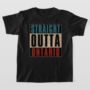 Straight Outta Ontario Kalifornien CA T-Shirt