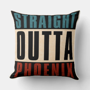 Straight Outta Phoenix Arizona AZ USA Kissen