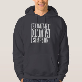 Straight Outta Simpson Hoodie