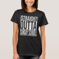 Straight Outta Sonntagsschule Funny Christians