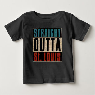 Straight Outta St. Louis Missouri MO T - Shirt
