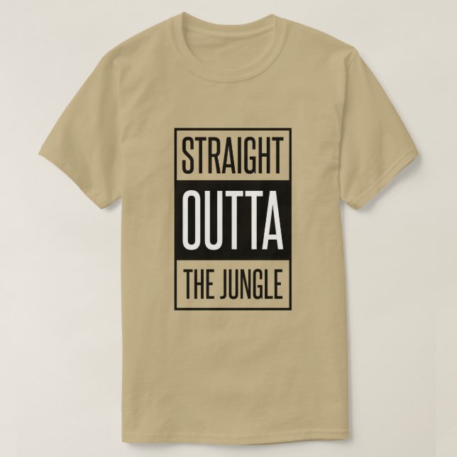 STRAIGHT OUTTA T-Shirt (Design vorne)