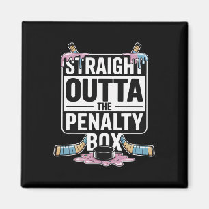 Straight Outta The Penalty Box Eiscreme-Tropf-Eis Magnet