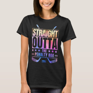Straight Outta The Penalty Box Tie Dye Lieblings- T-Shirt