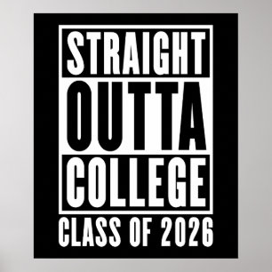 Straight Outta Uni Class von 2026 Poster