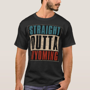 Straight Outta Wyoming Michigan MI T-Shirt