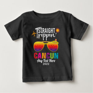 Straight Trippin Cancun Mexiko Reiseurlaub  Baby T-shirt