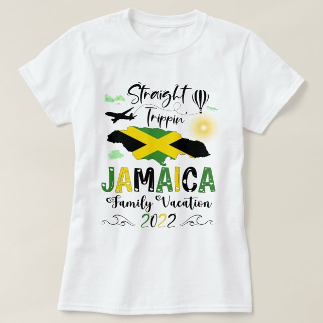 Straight Trippin Custom Shirt Jamaica (Design vorne)