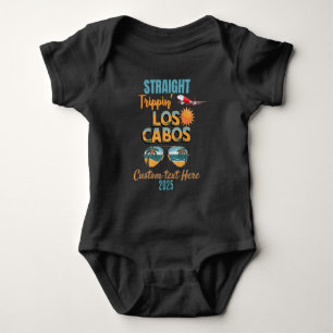 Straight Trippin' Los Cabos 2025 Spaßurlaub Baby Strampler