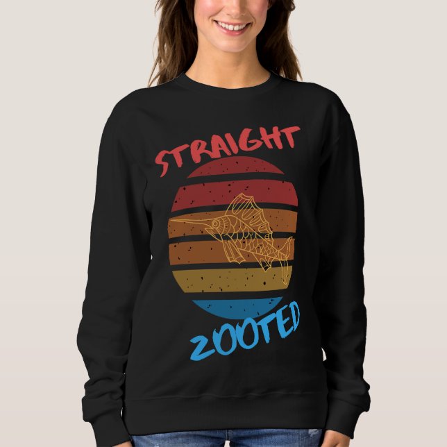 Straight Zooted Fish Sweatshirt (Vorderseite)