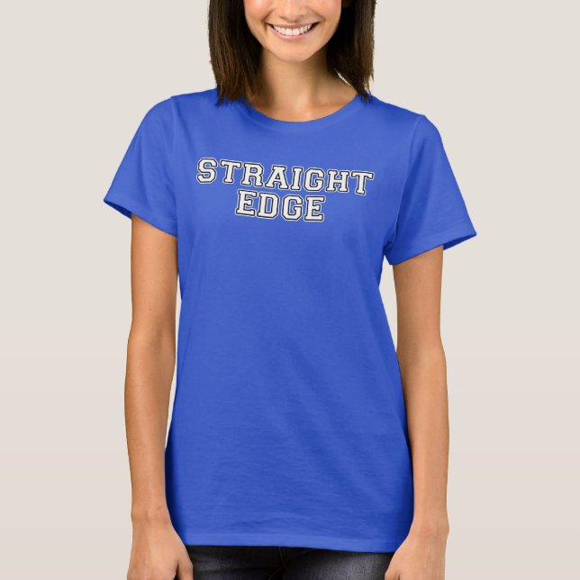 Straightedge T-Shirt (Vorderseite)