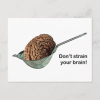 Strain nicht dein Gehirn!
