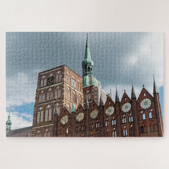 Stralsunder Rathaus Puzzle (Horizontal)