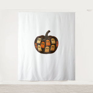 Strampler Pumpkin Ghosts Halloween Geschenk Classi Wandteppich