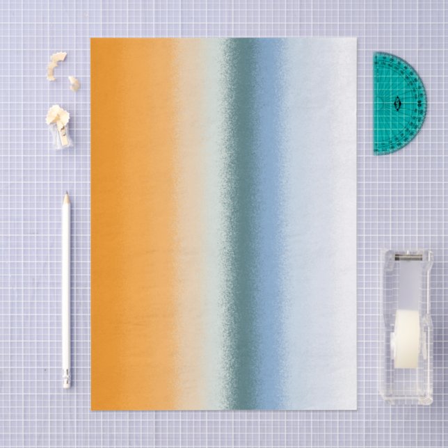 Strand Abstrakt Seidenpapier (Handwerk)