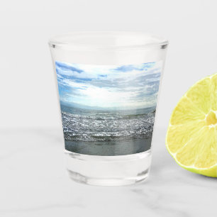 Strand Abstrakte künstlerische Geschenke Gabe Gnad Schnapsglas