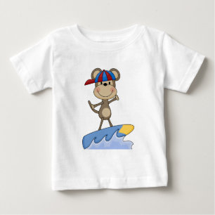 Strand-Affe - surfende T - Shirts und Geschenke