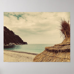 Strand am Meer Poster