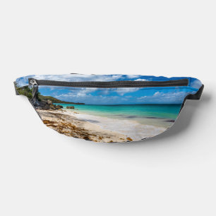 Strand Anse Canot auf Marie-Galante Bauchtasche