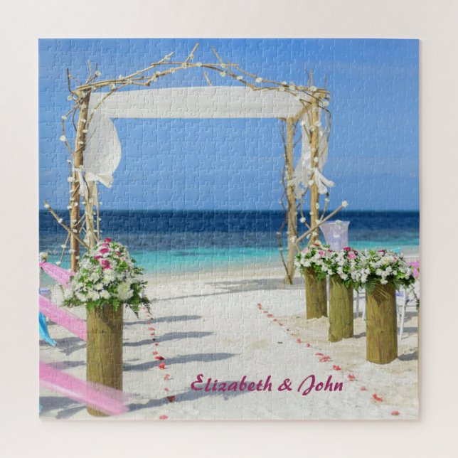 Strand Arbor Blumen Puzzle (Vertikal)