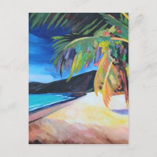 Strand auf den Magen's Bay St Thomas US Jungfrau I Postkarte