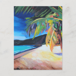 Strand auf den Magen's Bay St Thomas US Jungfrau I Postkarte