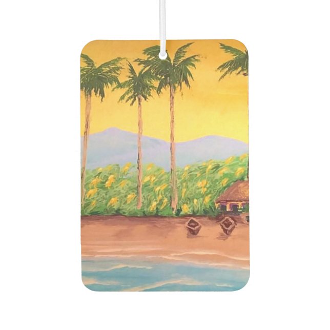 Strand Autolufterfrischer (Vorderseite)