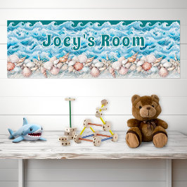 Strand-Baby-Kinderzimmer personalisiertes Poster